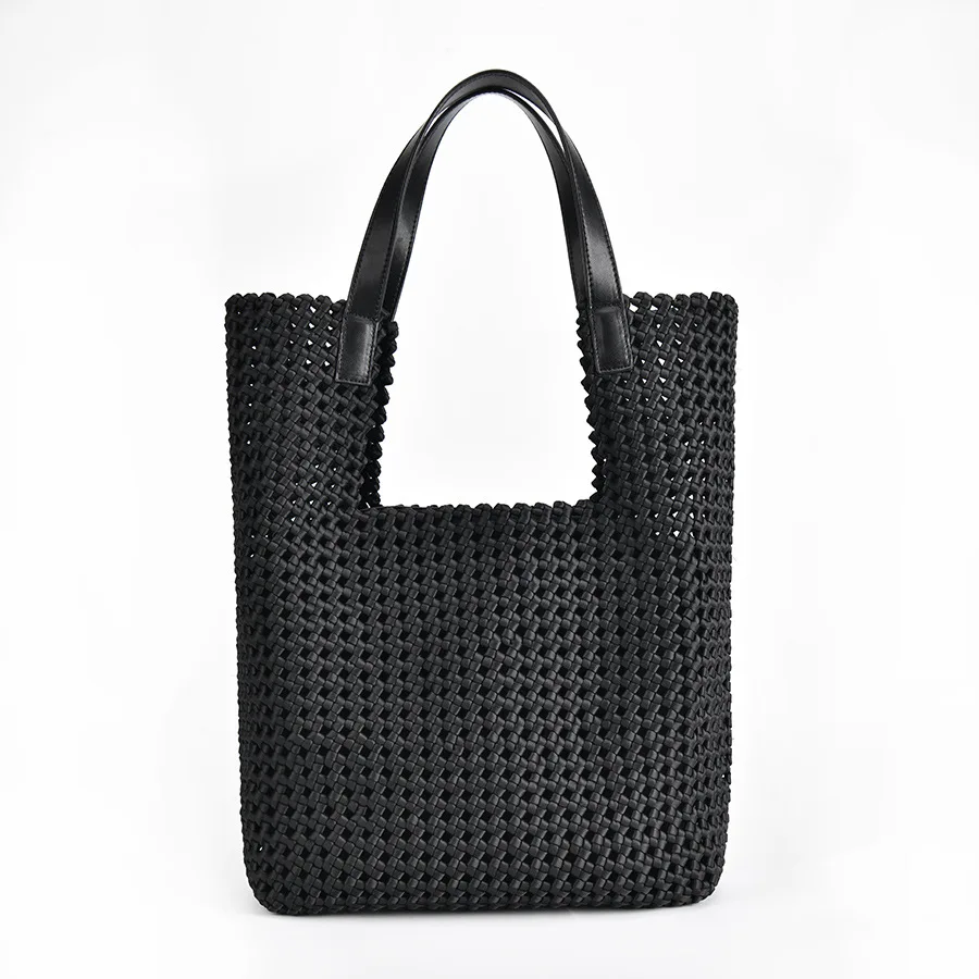 New Hand-Woven Oxford Cloth Women\'S Shoulder Bag With Large Capacity Tote Bag Fashionable Mother Bag Popular Hot Selling