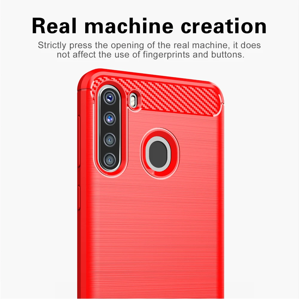 Brushed Texture Case For Samsung Galaxy A50 A30S A51 A70 A10 A40 A37 A57 A31 A56 A80 A90 A06 A16 A41 A26 A36 A71 5G Case Cover