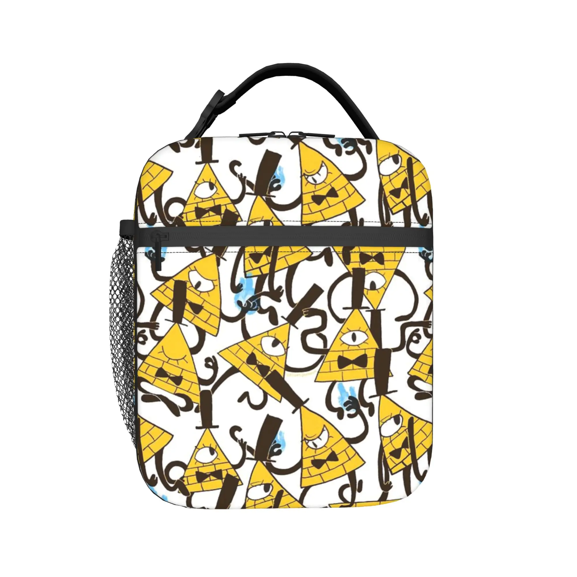Gravitys Falls Insulated Lunch Bag for Men Women  Food Container Bags Portable Cooler Thermal Lunch Boxes For Picnic