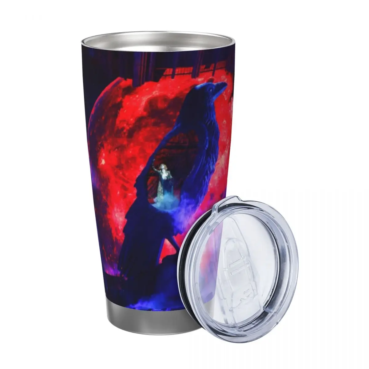 Mylene Farmer Nevermore 20oz Stainless Steel Car Mug Straw Thermal Iced Travel Cup Vacuum Insulated Coffee Hot Cup