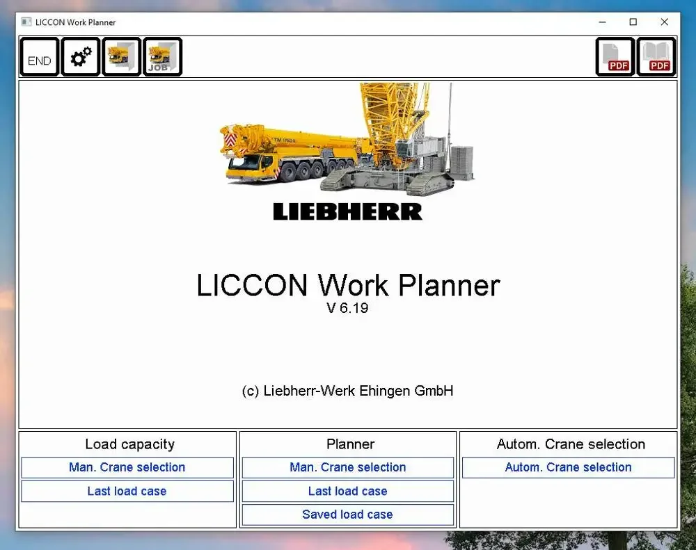 AutoDVD Liebherr LICCON Universal Work Planner V6.21 61GB 2021 Mobile Crane & Crawler Crane DVD