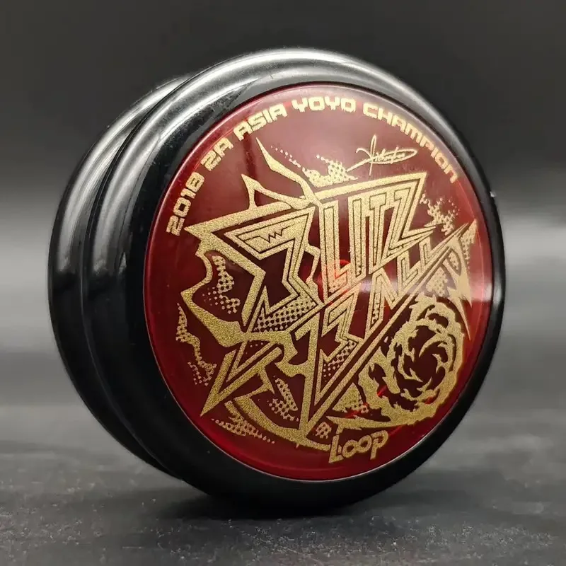 Yoyo Magic Professional czarna 2A Sleep Loop Yoyo Ball dla niekończącej się zabawy i Yoyo nadające się do recyklingu, doskonałe wykonanie