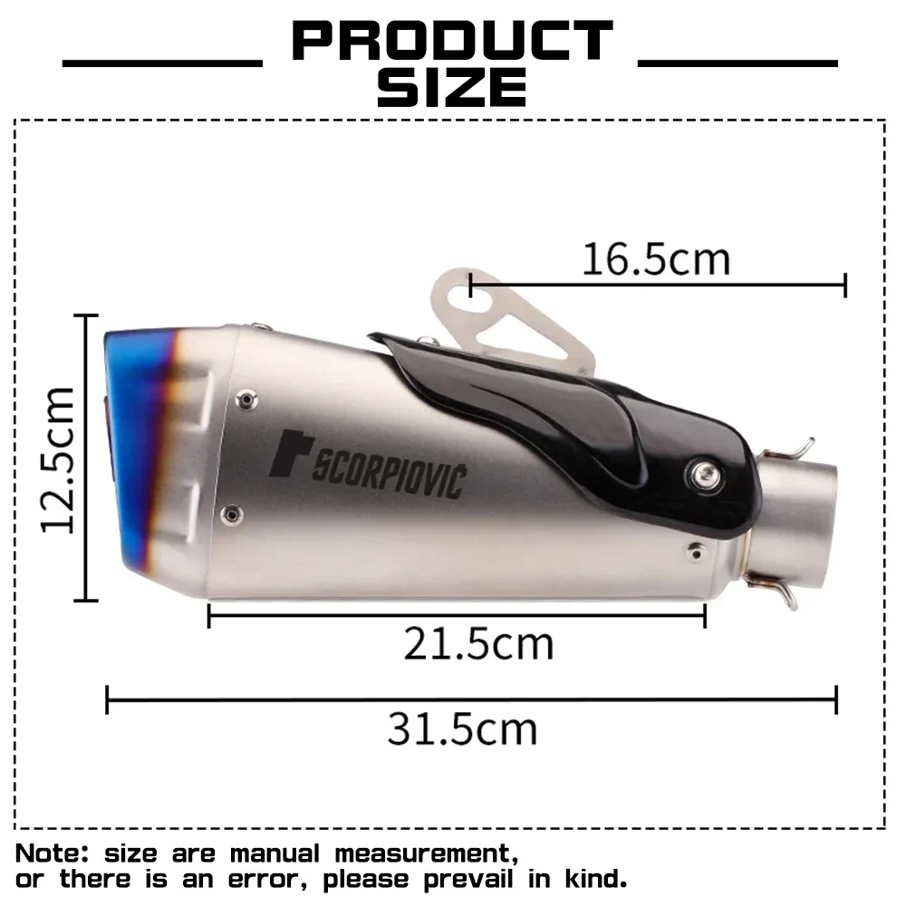 Off-road motorcycle exhaust pipe series for CRF250 CRF300 RALLY CRF150  motorcycle  exhaust muffler