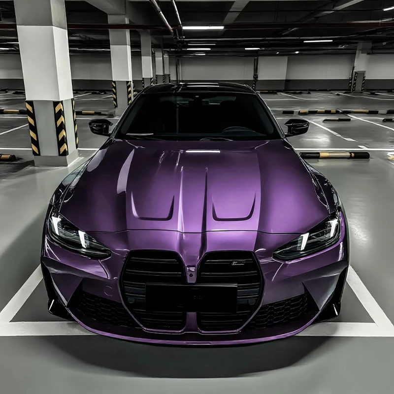 PESAFILM Hot Selling Midnight Purple TPU Vinyl Paint Protection Film Gloss Metallic Body Wrap Cars TPU Self-Healing PPF FILM