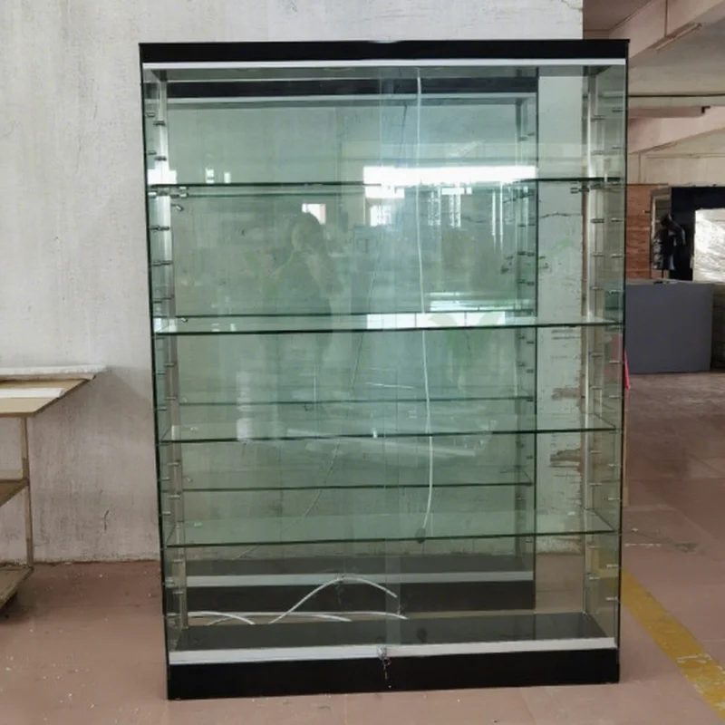 

Customize.Glass Display Cabinet with Led Lights Inflatable Car showcase Optical Display Cabinets