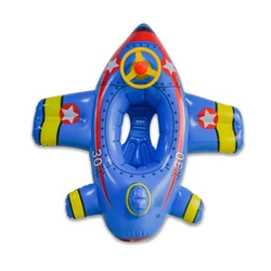 Aircraft Float Swimming Ring Float for Pool Party/Game Travel/Swim Foldable Help Swim Without Fear Drop shipping