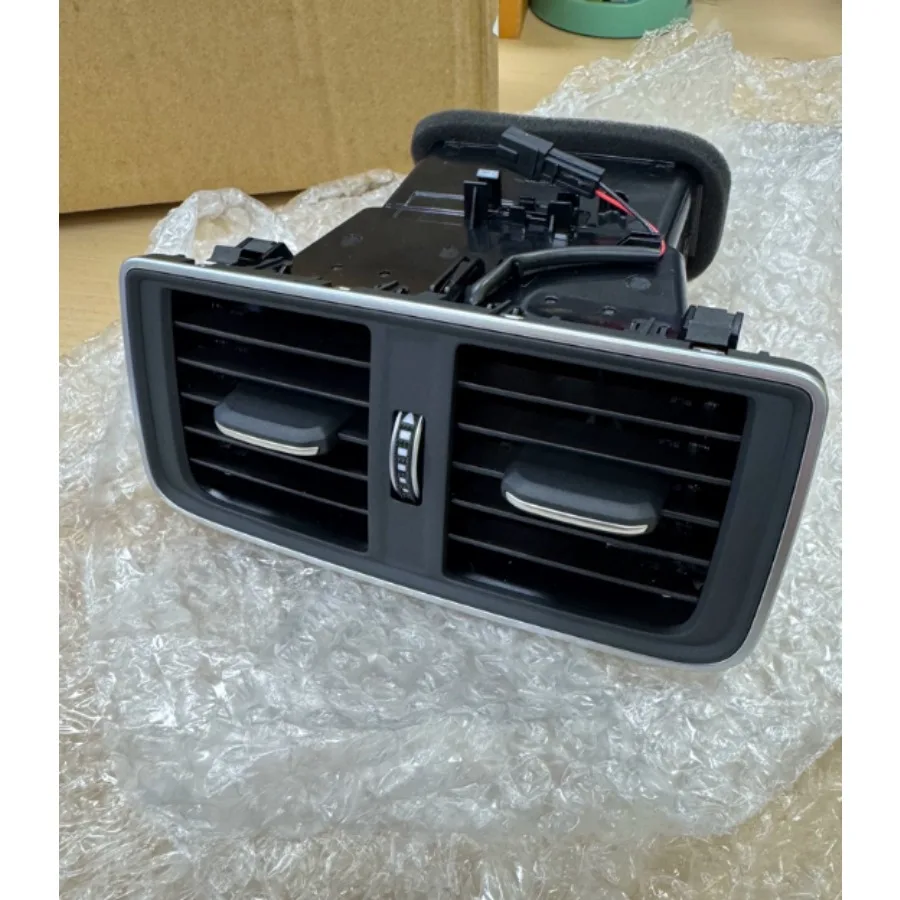 Black Rear Centre Air Vent Outlet Vents for Audi A4L Q5 2018-2023 Back Seat Middle Air Conditioning Panel 80A819203 80A819203B
