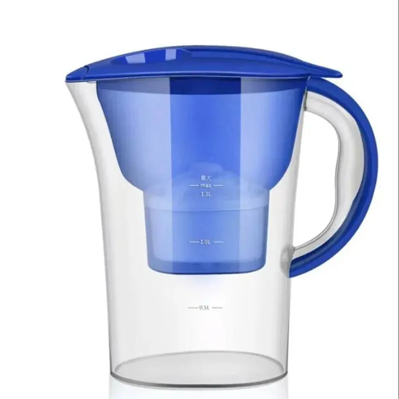 Water Purifier 2.5L Capacity Water Filter Four-layer Filter Water Pitcher Purifier Office Household Universal Type