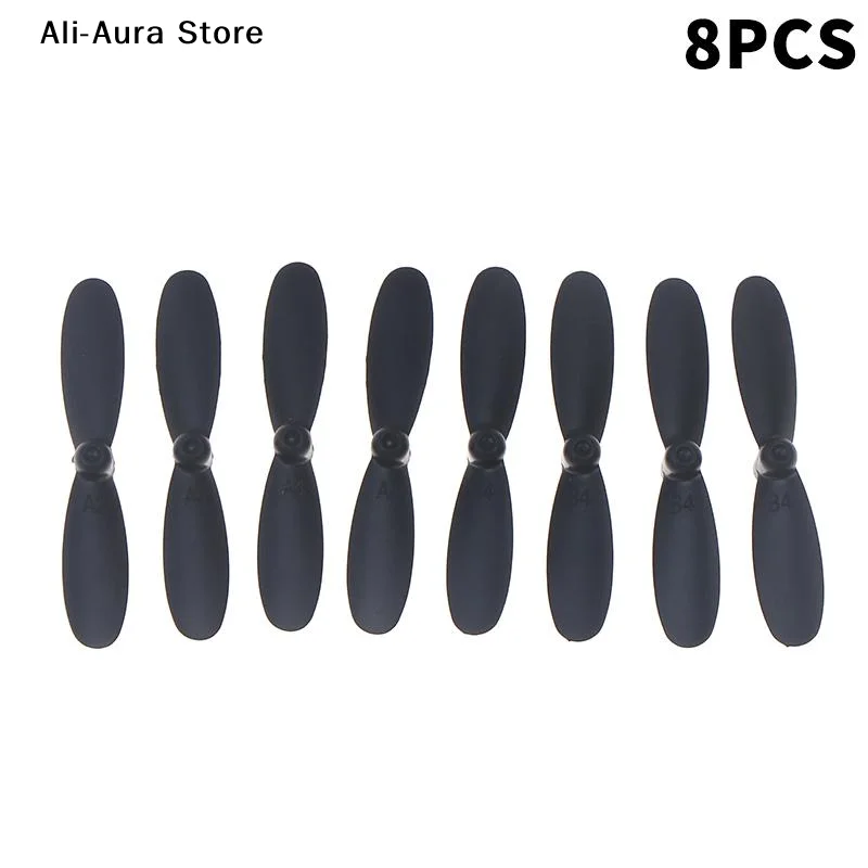 8PCS 42mm Props For 4D RC Spare Parts V8 Mini Toy R/C Mini Drone Quadcopter Propeller Parts Kit