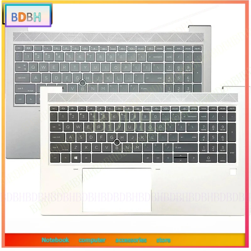 Original US Backlight Keyboard for HP EliteBook 850 G7 G8 Zbook Firefly 15 G7 G8 New Laptop Palmrest Cover Upper Case M07492-001