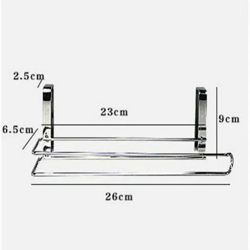 Paper Roll Holder Towel Rack Hanging Shelf Bathroom Storage Toilet Rack Home Kitchen Tissue Accessoriy Wall Stand Hanger Kitchen