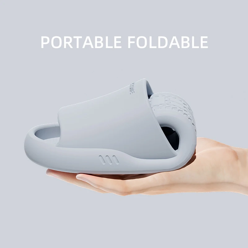 Foldable Portable Slippers Women Men Travel Hotel Beach Sandals Home Bathroom Anti slip Quick Dry Water Shoes