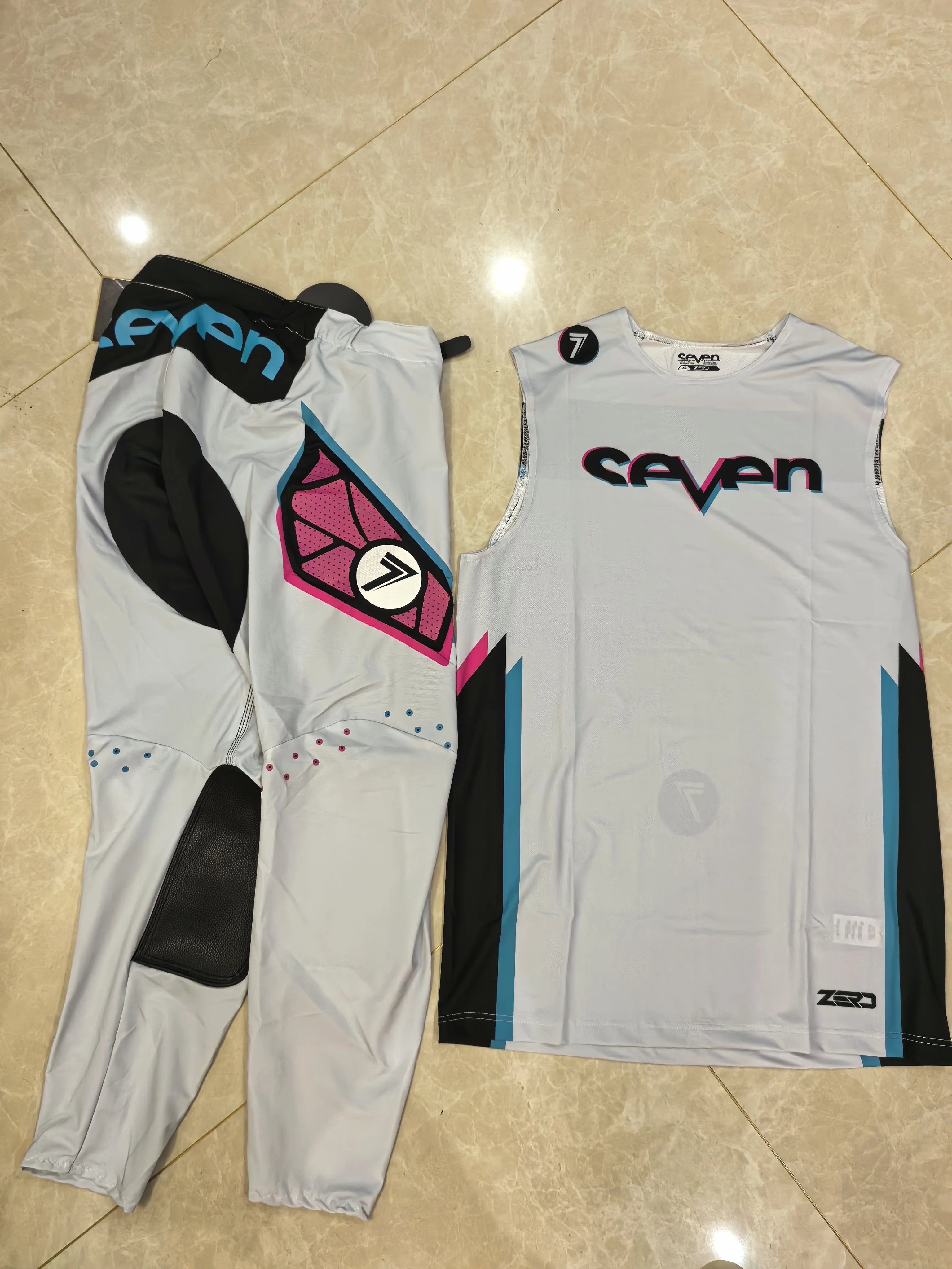 2025 سبعة MX Combos موتوكروس والعتاد مجموعة الطرق الوعرة موتو جيرسي مجموعة الترابية دراجة كيت دراجة نارية البدلة #3