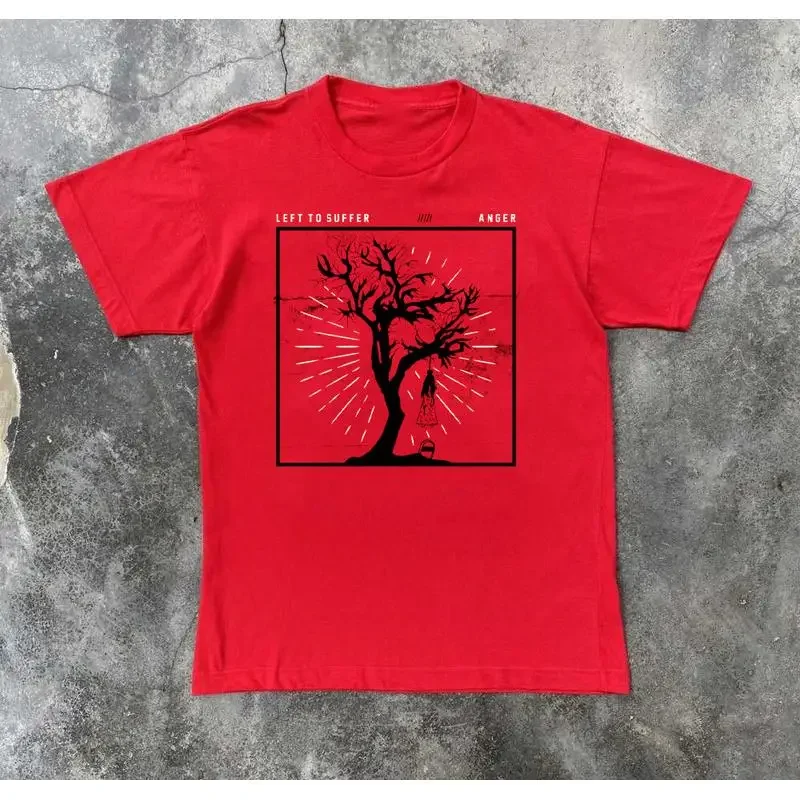 NEW Left To Suffer Anger Red T shirt All Size S 5XL