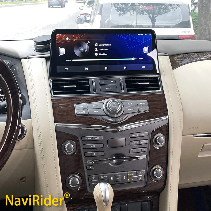 Android 15 For Nissan Patrol Y62 Infiniti QX80 QX56  2010-2020 Car Radio Navigation Multimedia Video Player Carplay Head Unit 4G