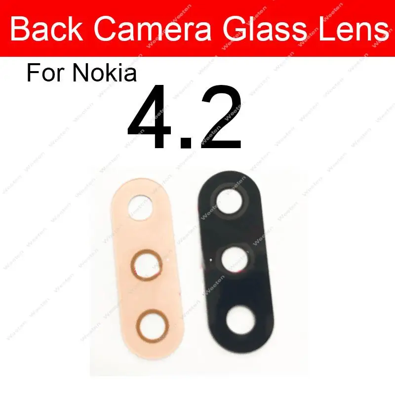 Rear Camera Lens Glass Adhesive Stick For Nokia 2.4 3.4 4.2 5.3 5.4 6.2 7.1 8.3 TA-1198 TA-1200 TA-1181 TA-1196 Back Camera Lens