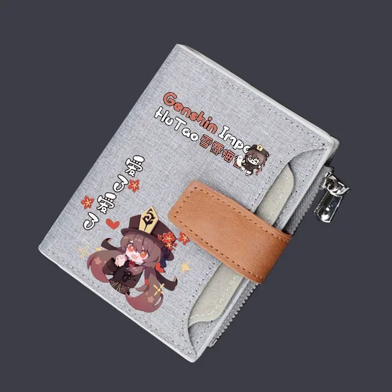 

Anime Game Genshin Impact Hutao Shop Merchandise Wallet For Men And Women, Teenagers, Children, Coin Purse, Card Holder, College