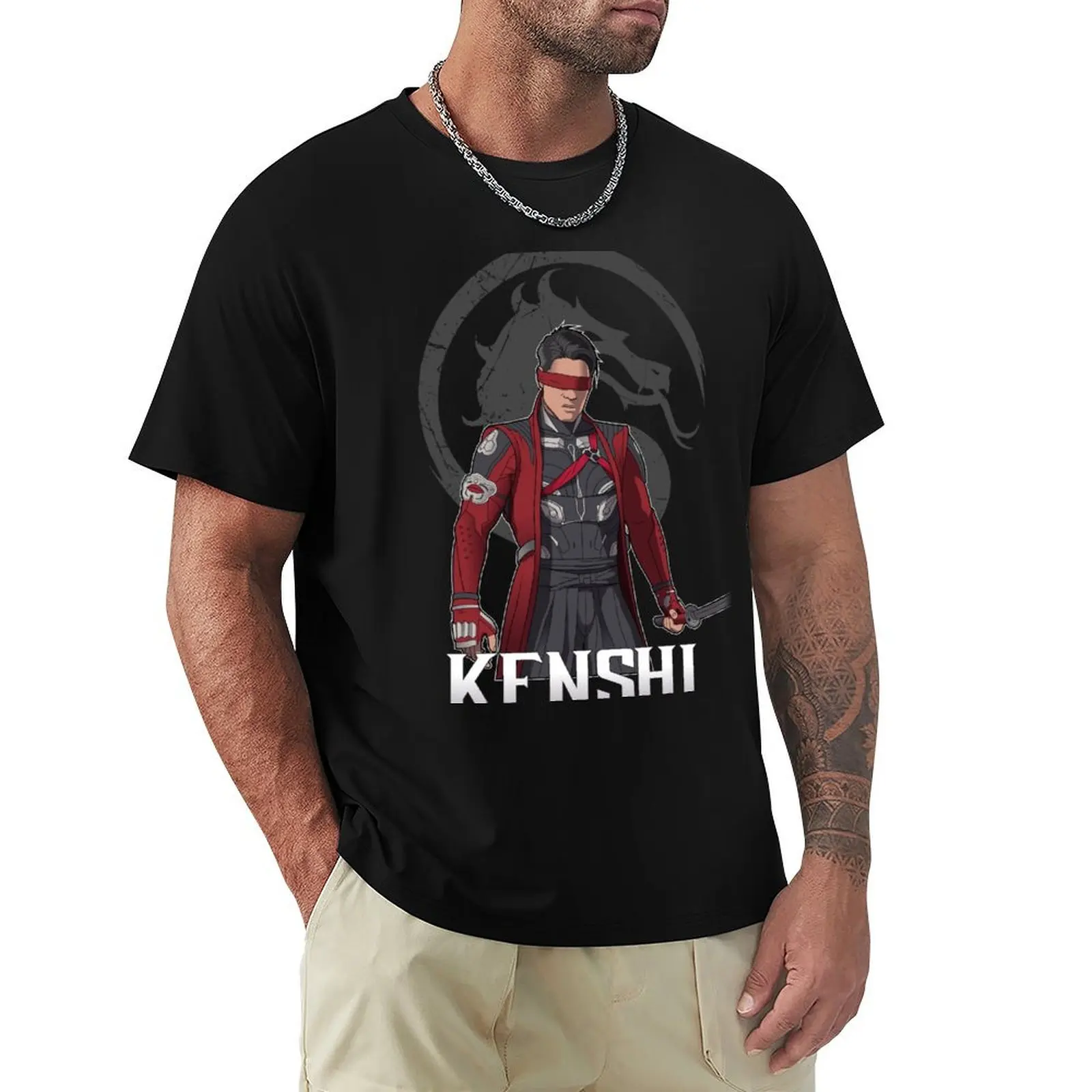 Kenshi Mortal Kombat 1 / MK 1 T-Shirt sweat anime Men's t-shirt