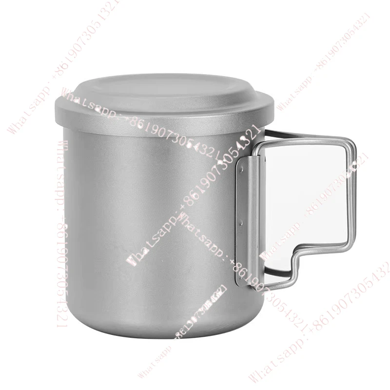 

Походный чайный набор, чайник, чашка для заваривания чая, однослойная чашка для воды, складная ручка для кемпинга, портативная чайная кружка