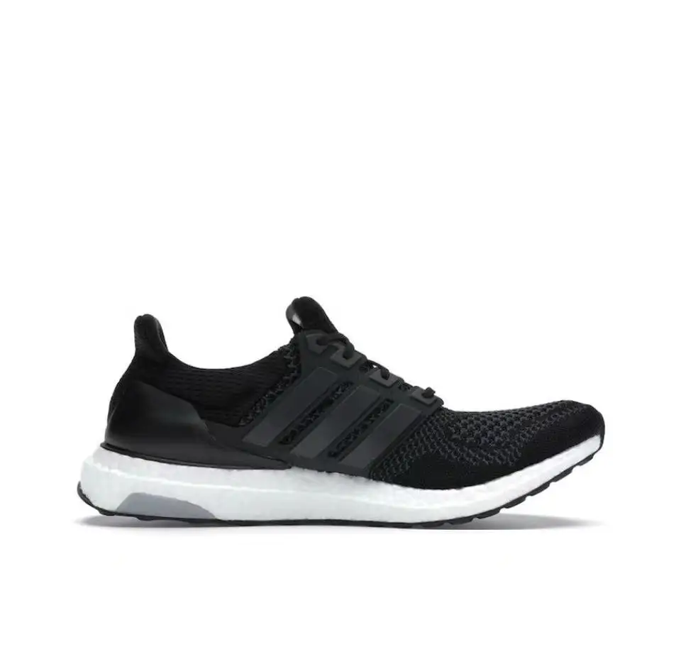 Adidas ULT Core Preto Anti Twist Antiderrapante Leve Tênis de corrida casual de corte baixo para homens e mulheres