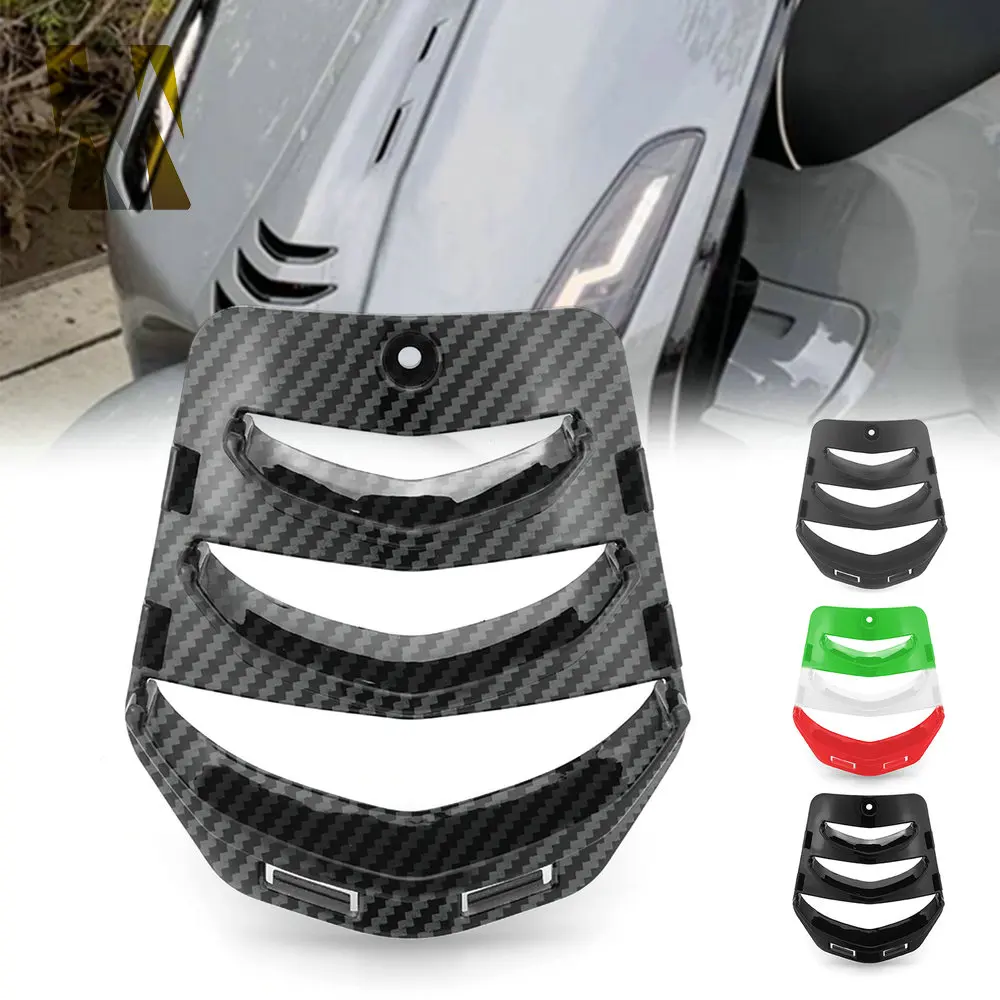 

Motorcycle Horn Cover Inlay Tie Grill Protector Decorate Guard For Vespa Sprint 50 125 150 SPRINT50 2024 Accessories