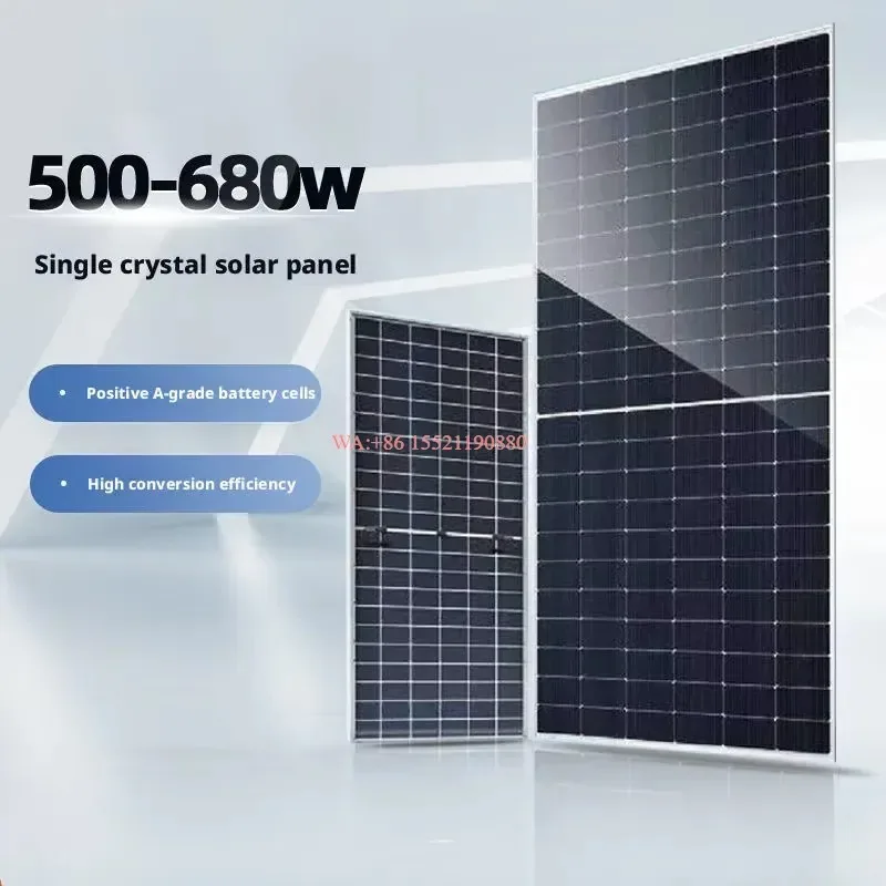 WMWMNU for SINOSUN High Quality Monocrystalline Silicon Solar Panels 500W-700W MPPT Controller Lithium Ion Home Commercial