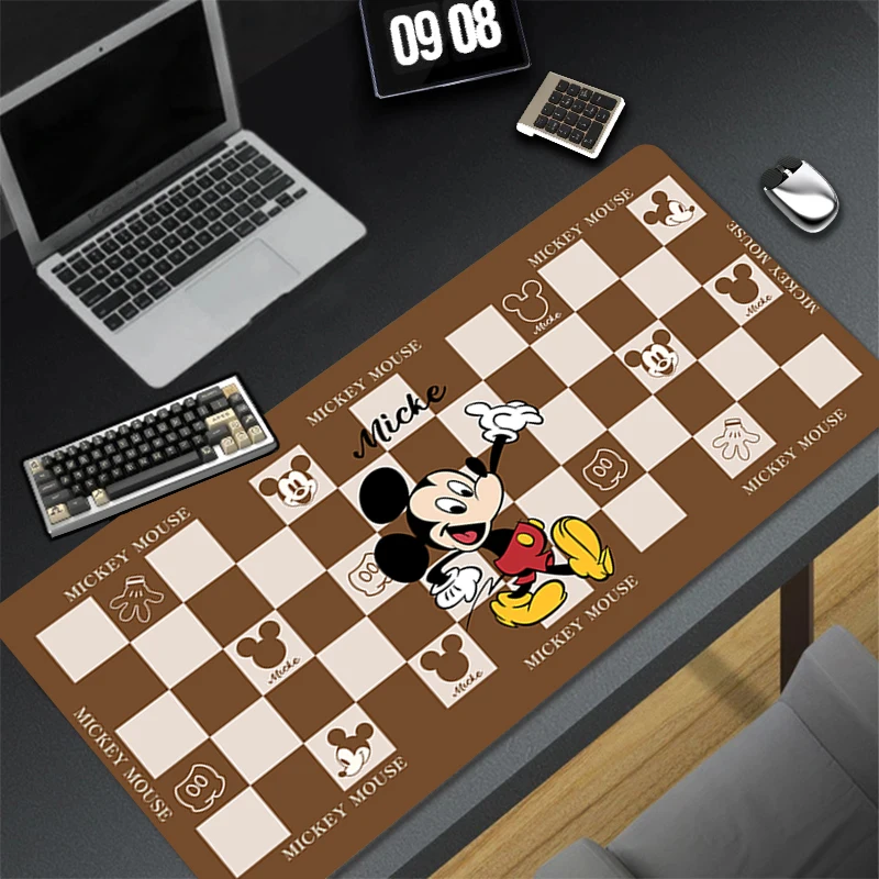 Mouse Pad Desk Mat Anime Play Mat Mickey and Minnie Gaming Mousepad Speed Computer and Office Gamer Cabinet Keyboard Pad