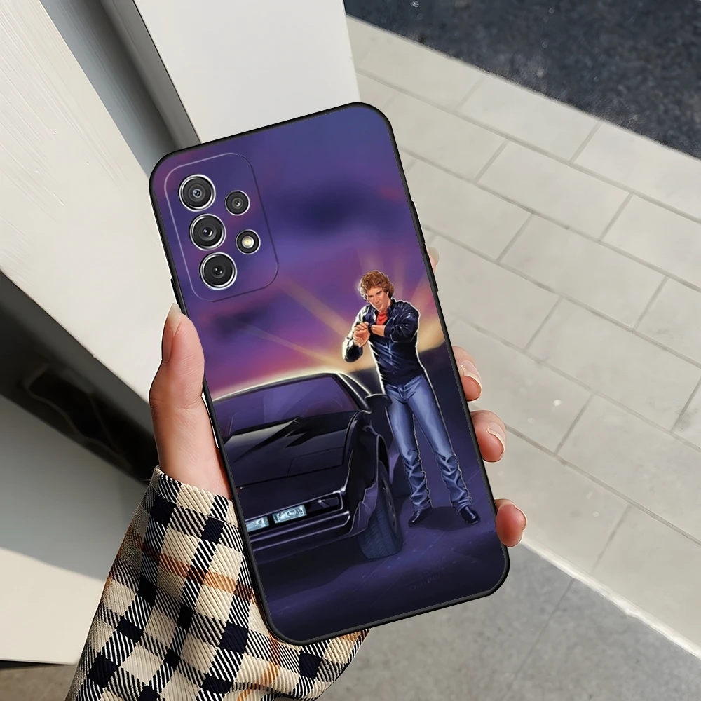 Knight Rider KITT Car Phone Case for Sumsung Galaxy S24 S23 S22 S21 S20 A24 A34 A54 A53 N20 M54 Fe Plus Ultra Cover