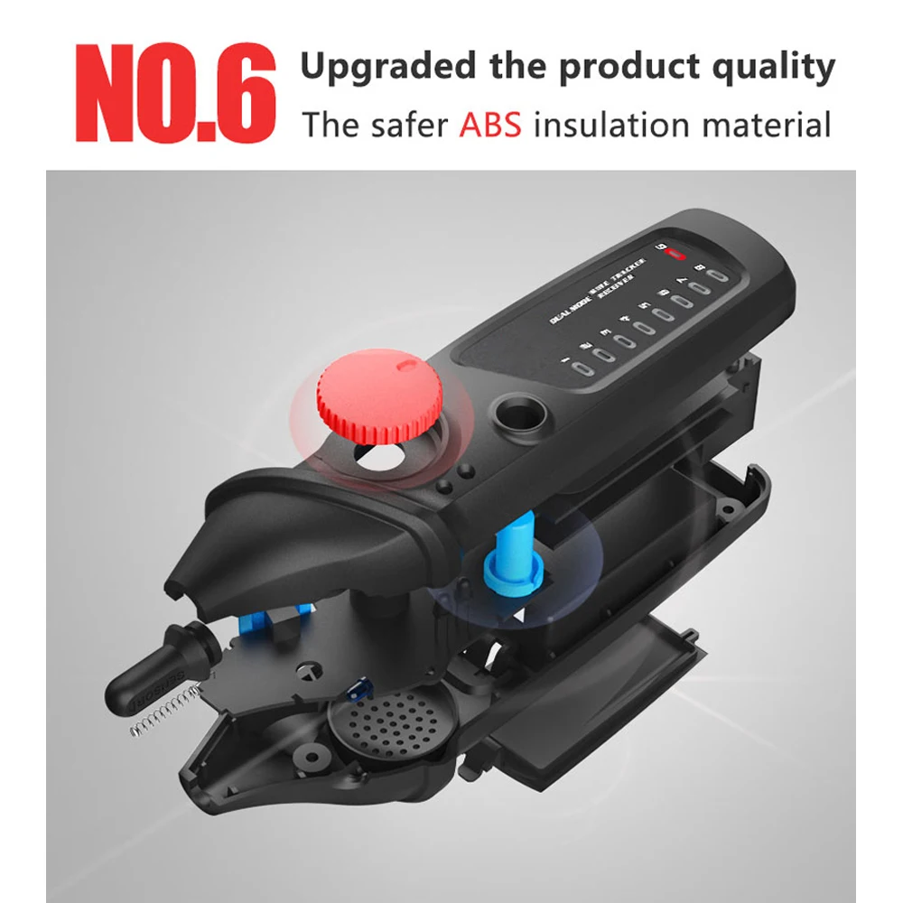 MAXRIENY FWT82 Profesjonalny Cyfrowy Analizator Kabli Sieciowych RJ45 RJ11 Ethernet LAN, Lokalizator, Tester, Wykrywacz Linii