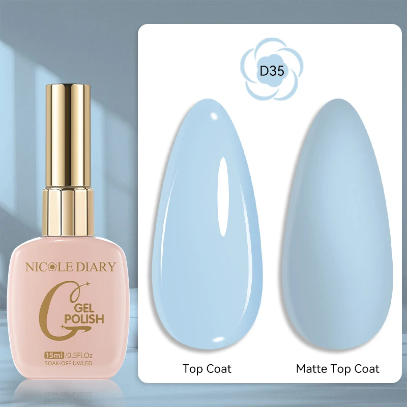 NICOLE DIARY 15ML Nagel-Prep Dehydrator Säurefreier Primer Gel Soak-Off UV Nagellack Langanhaltend Lufttrocknend für Gel-Lack Maniküre