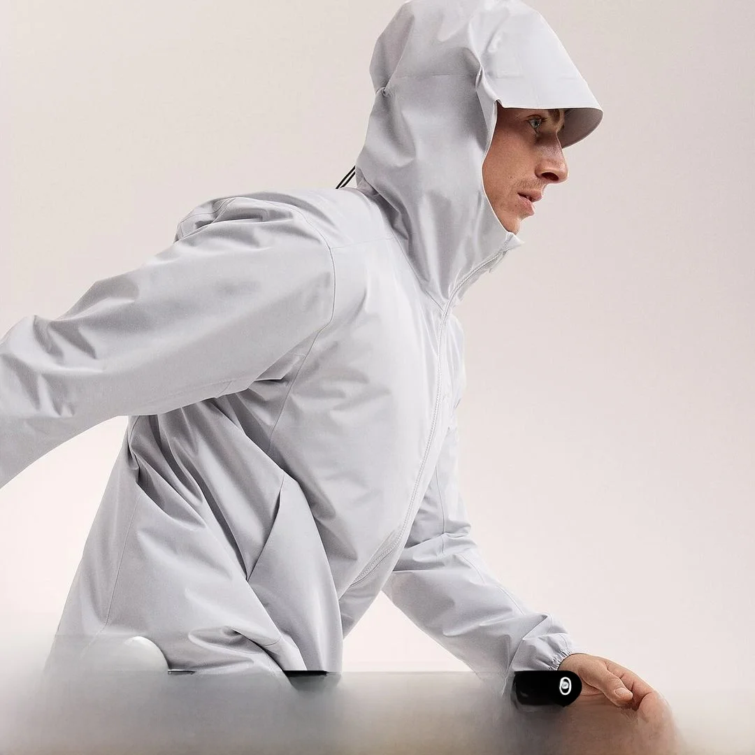 

Men's Outdoor Softell Jaet Waterproof Breathable Hooded Fce Lined Autumn Winter Coat Regular Fit Stand Sve Design