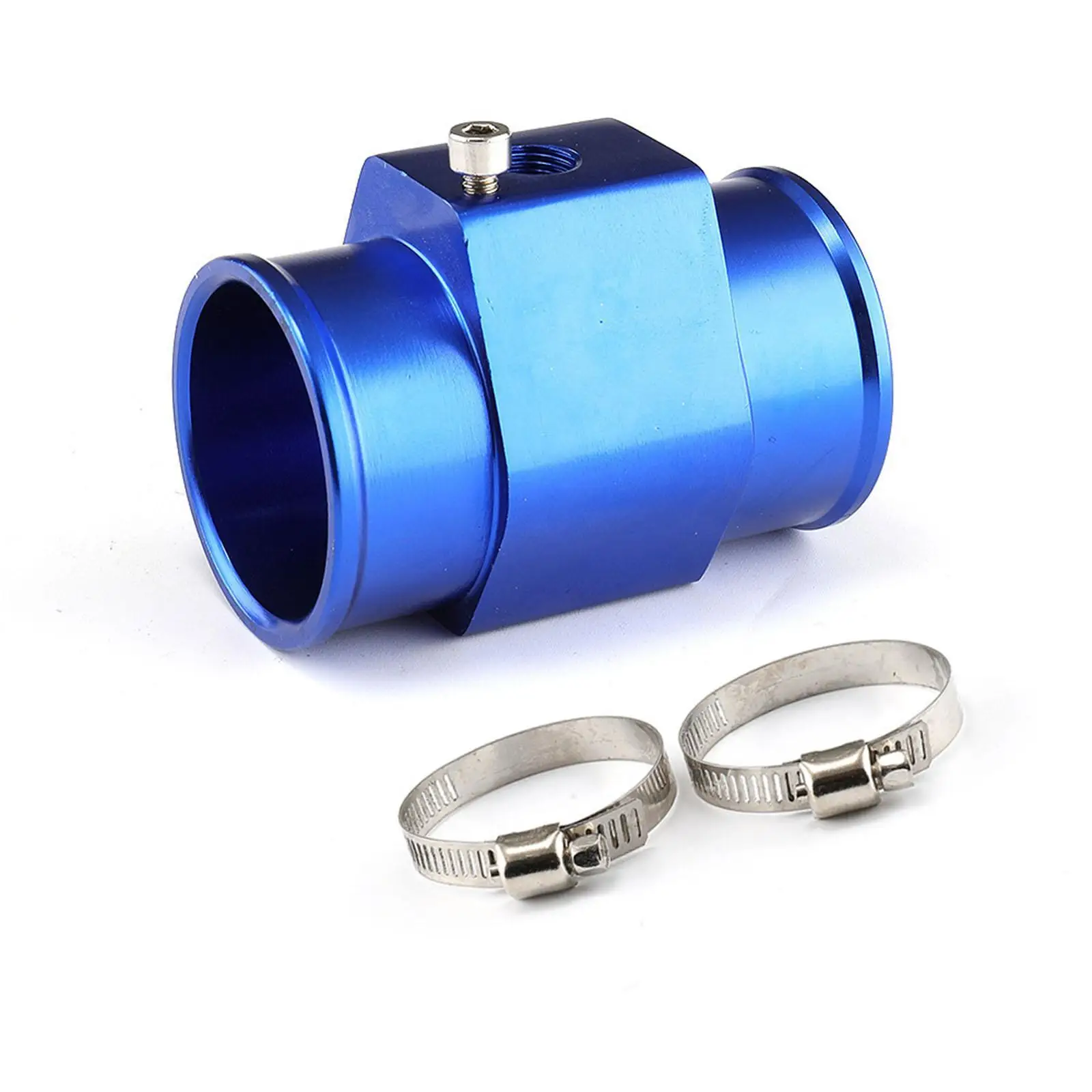 

Соединительная труба температуры воды радиатора, разъем датчика из алюминиевого сплава, прочный адаптер для установки системы охлаждения автомобиля