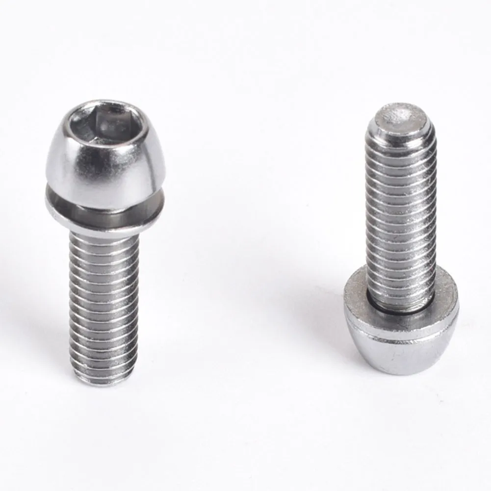 6-teiliges Fahrrad-Lenker-Schrauben-Set M5 M6 Hochpräzise Edelstahl MTB Fahrrad-Lenker-Vorbau-Schrauben Fahrradteile – Detail 11