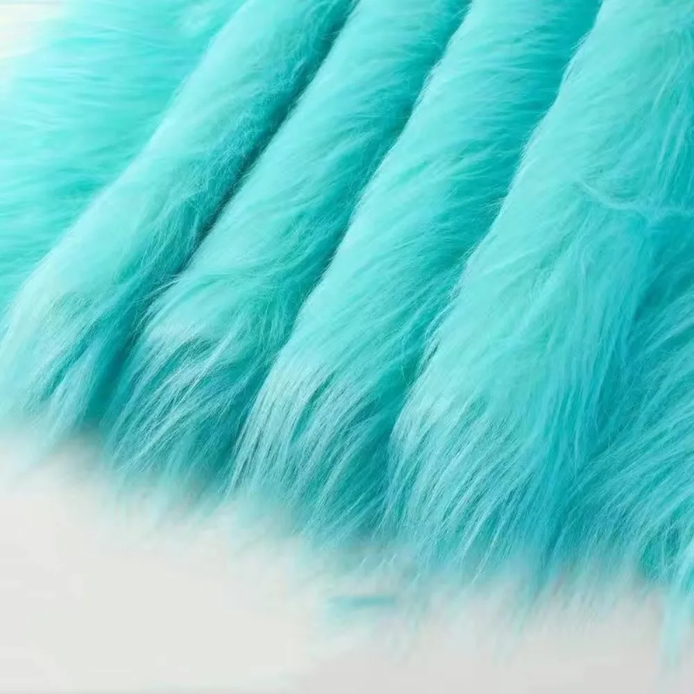 

DIY 1.8M Faux Fur Ribbon Tapes Long Trimming Fabric Fluffy Trim Apparel Sewing Sewing Costume Stripe Home Decor