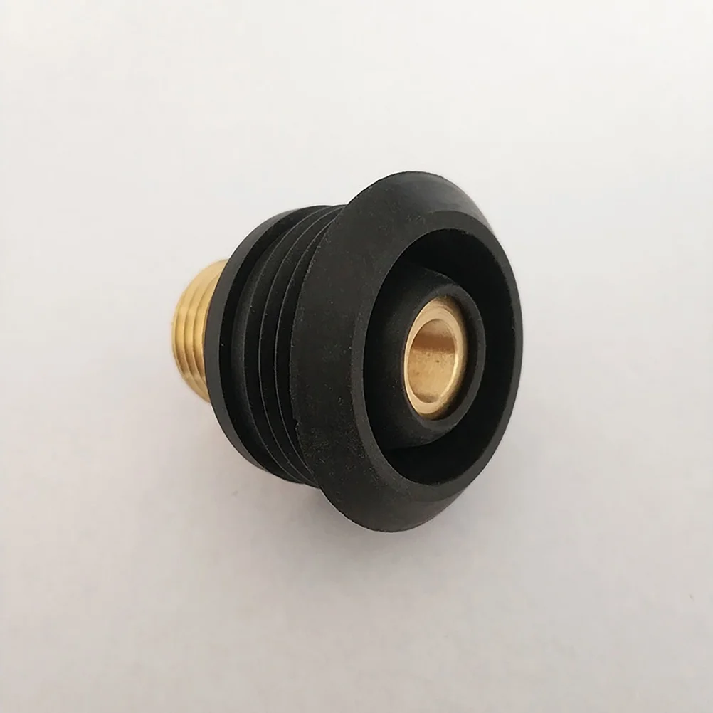 

1Set Urinal Water Inlet Plug Copper Screw Thread Durable Rubber Seal Ring Easy Install Urinal Accessories Water Tight