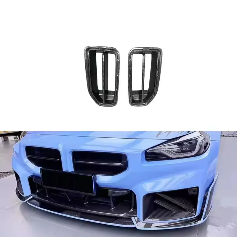 

Prepreg Dry Carbon Fiber Front Upper Grille Bumper Grille for BWM M2 G87 2022 2023