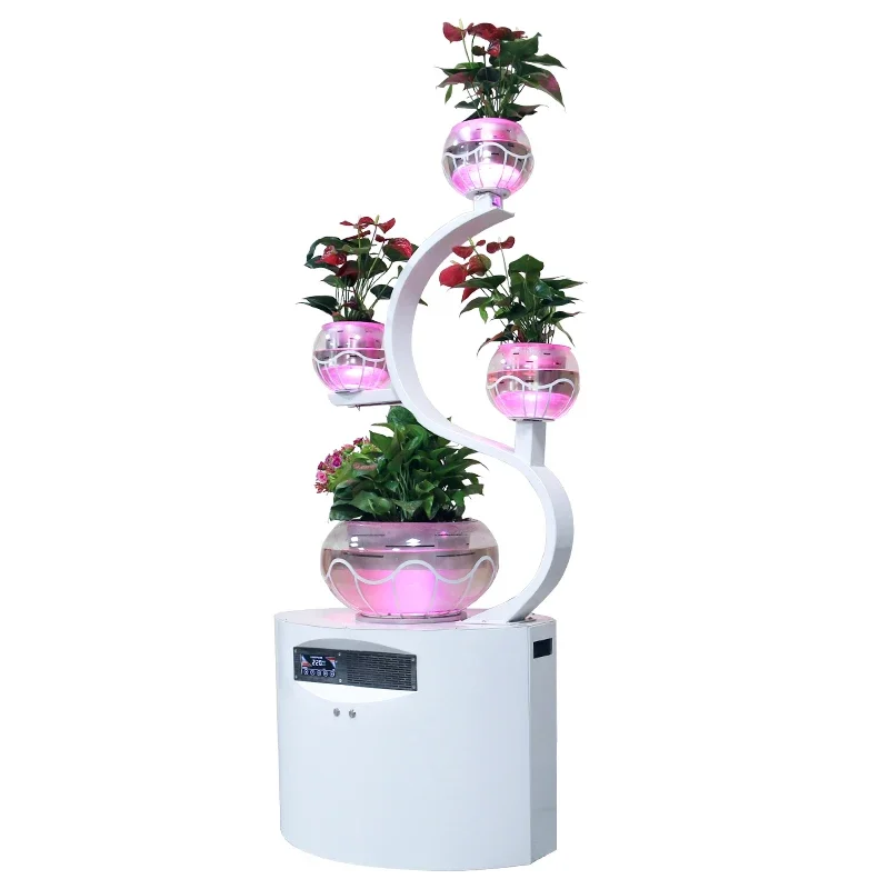 Air Purification Plant Planter with Fish Tank  Oxygen Hydroponic Indoor Smart Garden