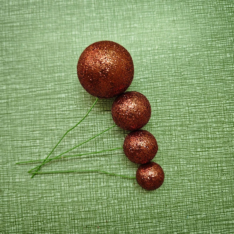 20 قطعة من أغطية كعكة هدية لحفلات الزفاف باللون الذهبي الوردي كرة لامعة لتزيين حفلات عيد الميلاد والحلوى