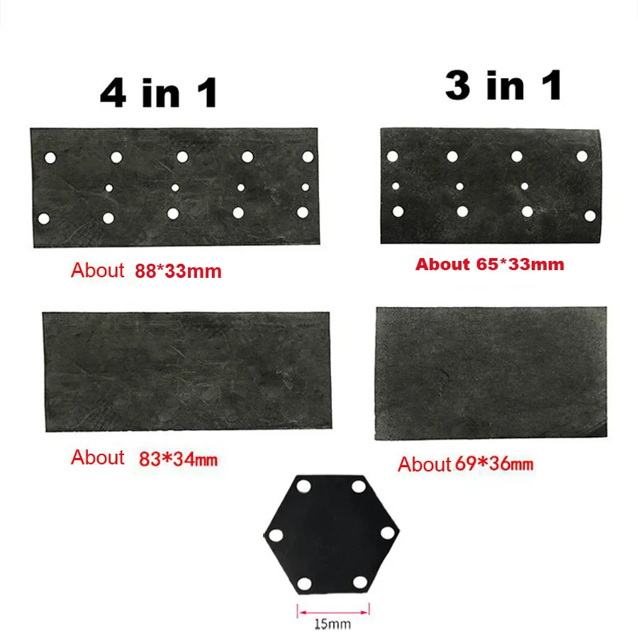 10 Stuks Tandheelkundige Stoel Unit Patch Voor 3 In 1 4 In 1 Ventiel Diafragma Klep Tandheelkundige Eenheid 3 In 1 Klep Patch 4 In 1 Patch Sl1267