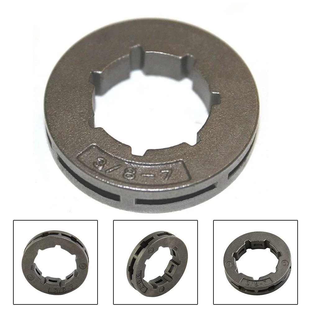 Accessories Rim Sprocket Garden Tools Metal Replacement Rim Sprocket 3/8" Pitch 7 Tooth For Gasoline Chainsaws MS441 Brand New