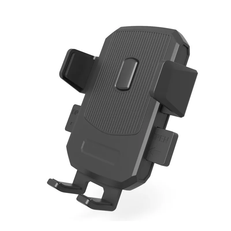 17mm Ball Hole Automatic Lock CellPhone Clip Holder for 6-9.6cm Wide Phone Car Gravity Stretch Mobile Phone Bracket Fixing Stand