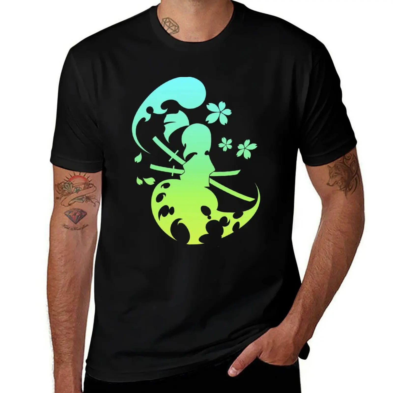 

SILHOUETTE YOUMU - Touhou T-Shirt custom t-shirts baggy shirts Short sleeve tee oversized t shirts for men