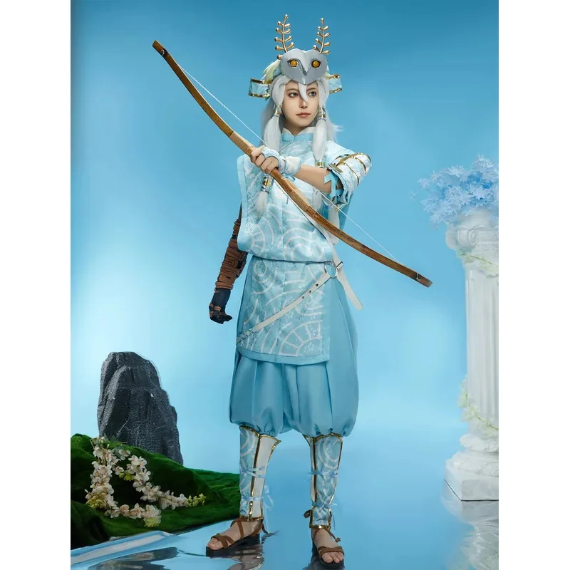 

Miccostumes's-8 унисекс, жилет и брюки, комплект с поясом, головной убор, костюм для косплея на Хэллоуин