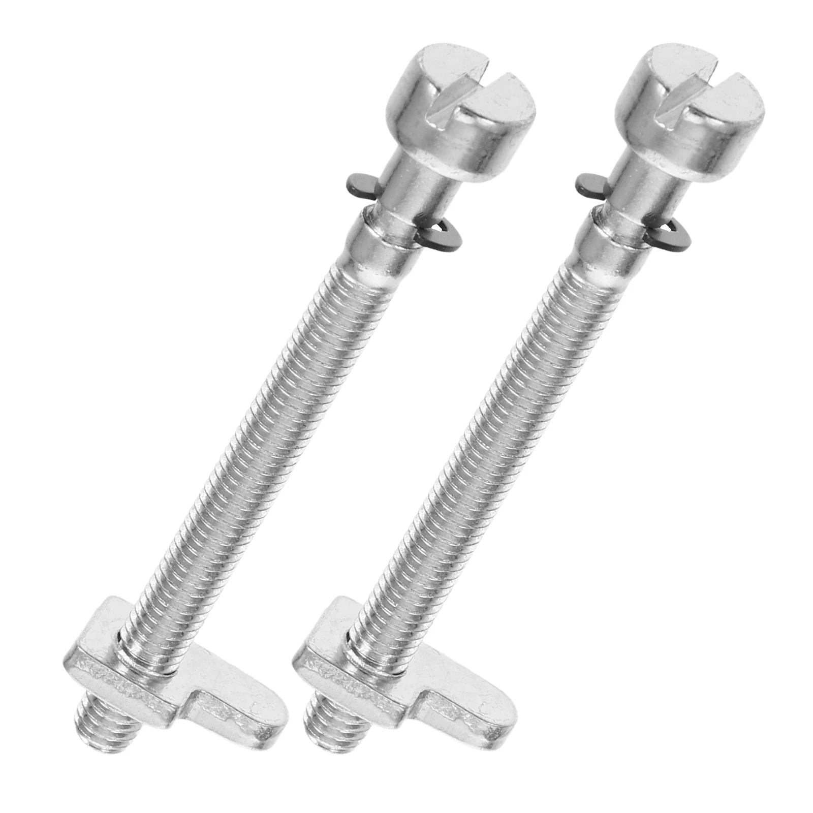 

2 Set Adjustment Screws Silver Easy Installation Chainsaw Chain Tensioner Compatible Various Models Longlasting Metal