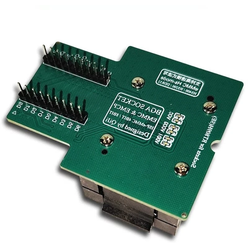 X64A-EMMC Conversion Adapter,BGA254 EMCP Interface For RT809H/For RT809HSE Programmer BGA Probe Holder Socket Repair Tools