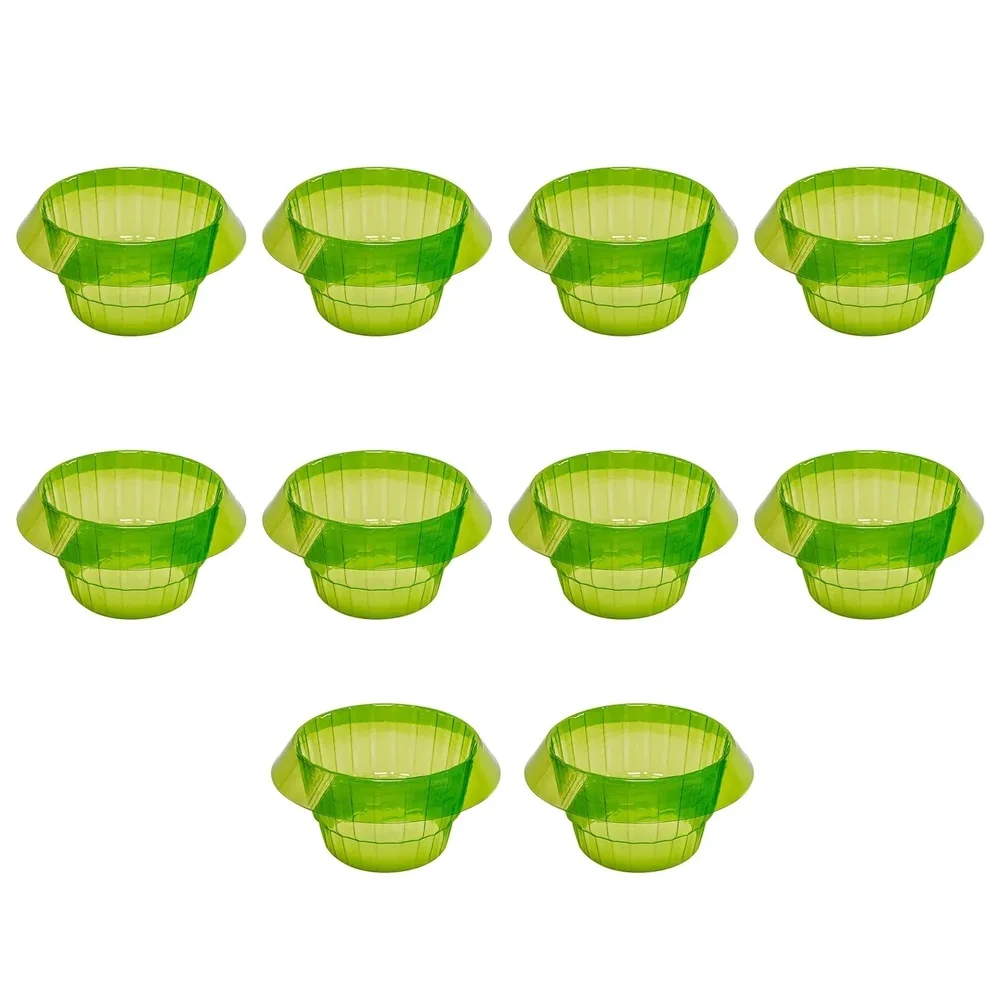 

AT14 10PCS Slug Protection Vegetables Covers Plant Snail Collar Guard Garden