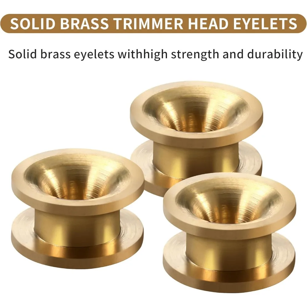 فتحات بديلة من النحاس لرؤوس تشذيب الخيوط العالمية - 5 عبوات متوافقة مع تروي بيلت، حرفي، وغيرها من العلامات التجارية