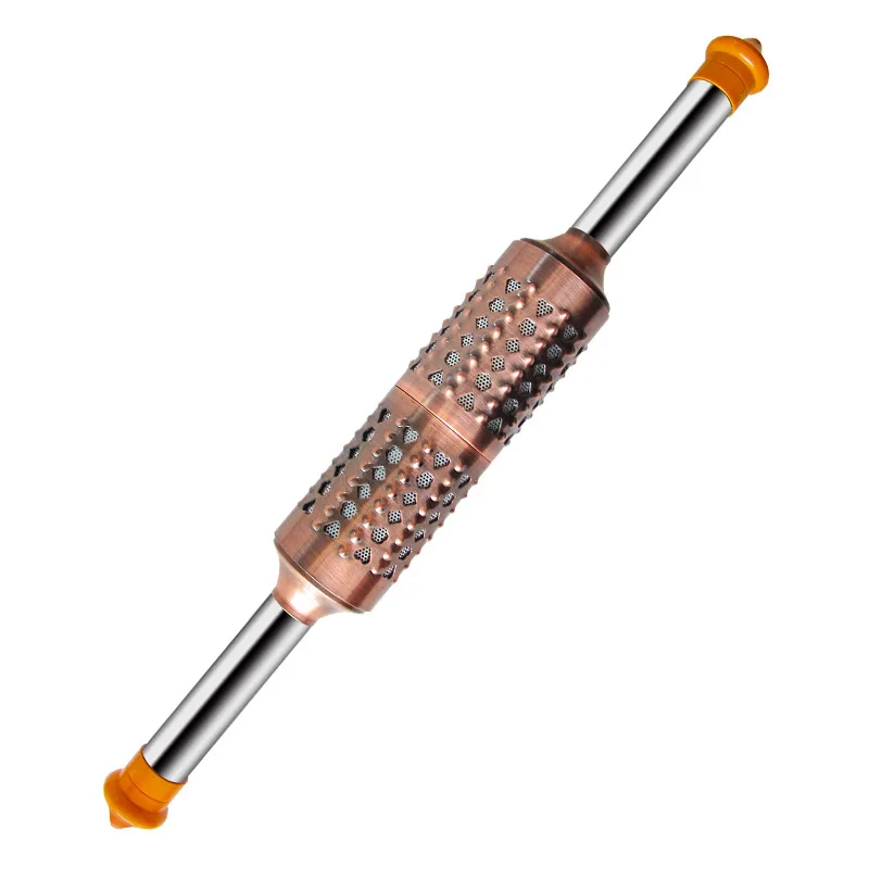 Copper Body Meridian Warm Moxibustion Rods Jade Moxibustion Massage Moxa Stick Back Pushing Moxa Stick Box Instrument