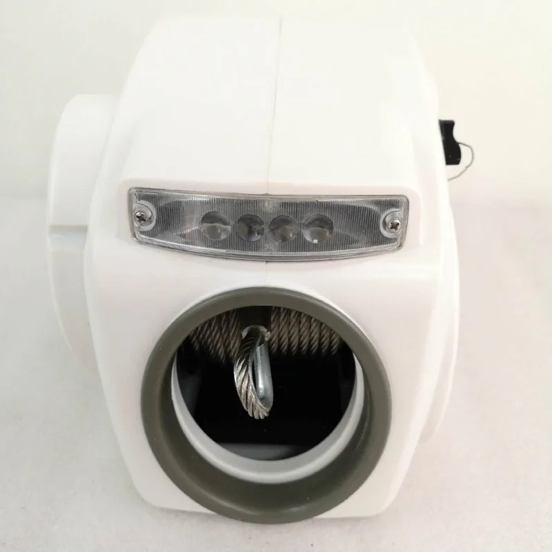 12V yacht electric trailer winch with wire rope