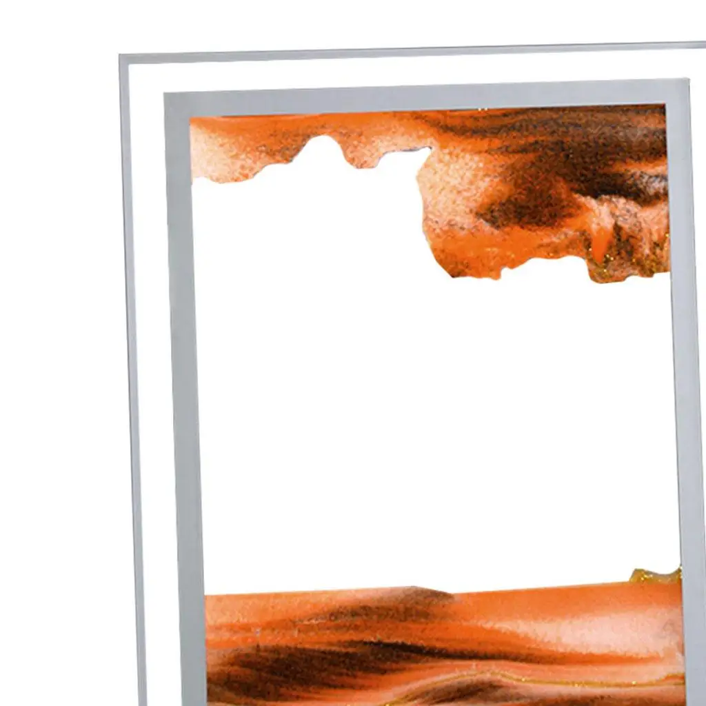 Glass Moving Sands Art Picture ing Quicksand Painting 3 Bookshelf Study Room Tabletop Ornaments Housewarming Wedding Gifts